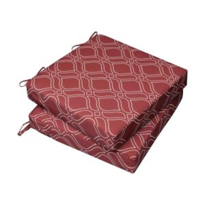 Clay-Red Patio Furniture Replacement Cushions
