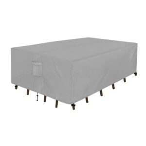 Gray Rectangle Patio Furniture Cover